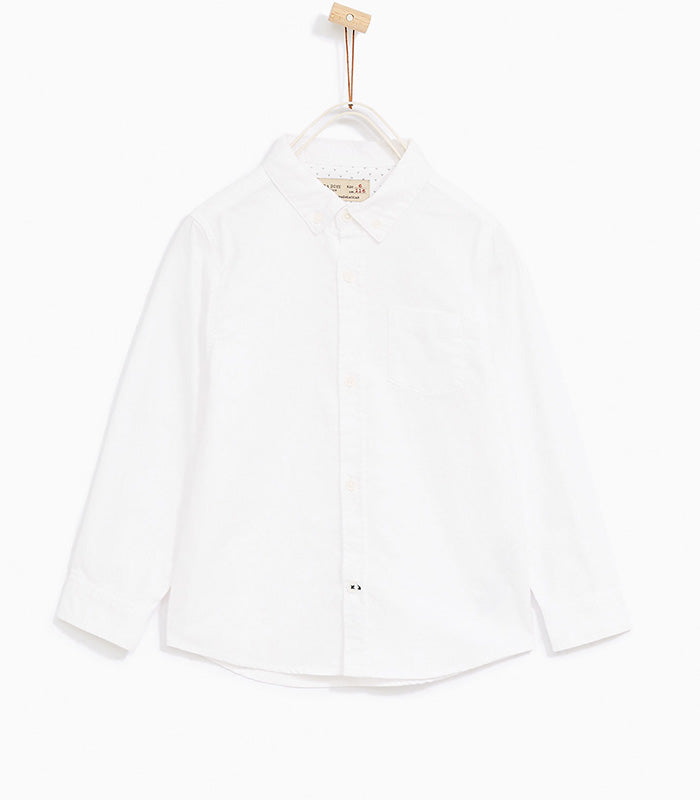 Skinny Shirt In White
