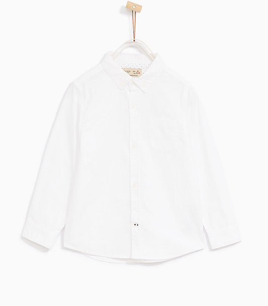 Skinny Shirt In White